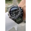 Daniel Klein DKISTE1345 Haki Renk Analog Dijital Hediye Paketli Erkek Kol Saati