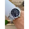 Daniel Klein DKISTE1475 Kadranı Lacivert Kordonu Gümüş Renk Erkek Kol Saati