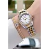 Daniel Klein DKISTE1540 Gold Gümüş Renk 28 mm Kristal Cam Kadın Kol Saati ve Bileklik