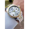 Daniel Klein DKISTE1593 Gold Gümüş Renk 42 mm Erkek Kol Saati