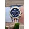 Daniel Klein DKISTE1603 Kadranı Lacivert Kordonu Gold Gümüş Renk 42 mm Erkek Kol Saati