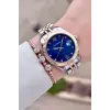 Pierre Cardin PCISTE27 Kadranı Lacivert  Kordonu Rose Gümüş Renk 34 mm Kadın Kol Saati