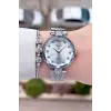 Gümüş Renk 32 Mm Kadın Kol Saati Ve Bileklik