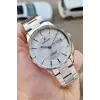 Gümüş Renk Takvimli 44 Mm Erkek Kol Saati