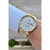 Gold Renk Takvim Ve Gün Fonksiyonlu 44 Mm Erkek Kol Saati
