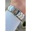 Kadranı Siyah Kordonu Gümüş Renk Takvim Ve Gün Fonksiyonlu 44 Mm Erkek Kol Saati
