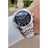 Kadranı Siyah Kordonu Gümüş Renk 42 Mm Iç Göstergeleri Aktif Erkek Kol Saati