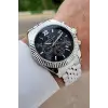 Kadranı Siyah Kordonu Gümüş Renk 42 Mm Iç Göstergeleri Aktif Erkek Kol Saati