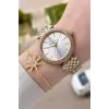 Gold Gümüş Renk 38 Mm Kadın Kol Saati Ve Bileklik