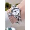 Daniel Klein DKISTE1965 Diamond Gümüş Renk 28 Mm Kadın Kol Saati Ve Bileklik