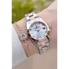 Daniel Klein DKISTE1995 Rose Gümüş Renk 28 Mm Kadın Kol Saati Ve Bileklik