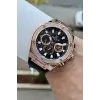 Daniel Klein DKISTE1813 46 Mm Kasası Rose Kordonu Siyah Renk İç Göstergeleri Aktif Erkek Kol Saati