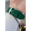 Daniel Klein DKISTE1810 46 Mm Kasası Gümüş Kordonu Yeşil Renk İç Göstergeleri Aktif Erkek Kol Saati