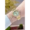 Ferrucci FCISTE396 Gold Renk Takvimli 35 Mm Kadın Kol Saati ve Bileklik