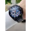 Kadranı Lacivert Kordonu Siyah Renk 47 Mm İç Göstergeleri Aktif Erkek Kol Saati