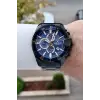 Kadranı Lacivert Kordonu Siyah Renk 47 Mm İç Göstergeleri Aktif Erkek Kol Saati
