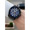 Kadranı Lacivert Kordonu Siyah Renk 47 Mm İç Göstergeleri Aktif Erkek Kol Saati