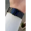 Kadranı Lacivert Kordonu Siyah Renk 47 Mm İç Göstergeleri Aktif Erkek Kol Saati