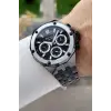 Ferrucci FCISTE353 Rakamları Gümüş Kordonu Siyah Renk İç Göstergeleri Aktif 45 Mm Erkek Kol Saati