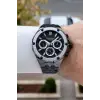 Ferrucci FCISTE353 Rakamları Gümüş Kordonu Siyah Renk İç Göstergeleri Aktif 45 Mm Erkek Kol Saati