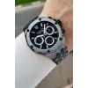 Ferrucci FCISTE353 Rakamları Gümüş Kordonu Siyah Renk İç Göstergeleri Aktif 45 Mm Erkek Kol Saati