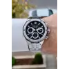 Ferrucci FCISTE352 Kadranı Siyah Kordonu Gümüş Renk İç Göstergeleri Aktif 45 Mm Erkek Kol Saati