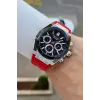 Ferrucci FCISTE362 41 Mm Kasası Gümüş Kordonu Kırmızı Renk İç Göstergeleri Aktif Erkek Kol Saati