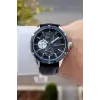 Ferrucci FCISTE402 Kasası Gümüş Kordonu Siyah Renk 44 Mm İç Göstergeleri Aktif Erkek Kol Saati