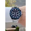 Ferrucci FCISTE408 43 Mm Kadranı Lacivert Kordonu Gümüş Renk İç Göstergeleri Aktif Erkek Kol Saati