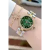 Daniel Klein DKISTE2034 Kadranı Yeşil Kordonu Gold Gümüş Renk 32 Mm Kadın Kol Saati ve Bileklik