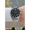 Kadranı Siyah Kordonu Gümüş Renk 43 Mm İç Göstergeleri Aktif Erkek Kol Saati