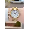 Daniel Klein DKISTE2055 Gold Renk İç Göstergeleri Aktif Kadın Kol Saati ve Bileklik