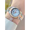 Rose Gümüş Renk 33 Mm Kadın Kol Saati ve Bileklik