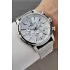 Gümüş Renk 43 Mm İç Göstergeleri Aktif Erkek Kol Saati