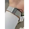 Gümüş Renk 43 Mm İç Göstergeleri Aktif Erkek Kol Saati