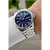 Kadranı Lacivert Kordonu Gümüş Renk 43 Mm İç Göstergeleri Aktif Erkek Kol Saati
