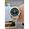 Kadranı Yeşil Kordonu Gold Gümüş Renk 42 Mm İç Göstergeleri Aktif Erkek Kol Saati