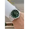 Kadranı Yeşil Kordonu Gümüş Renk 43 Mm İç Göstergeleri Aktif Erkek Kol Saati