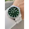 Kadranı Yeşil Kordonu Gümüş Renk 43 Mm İç Göstergeleri Aktif Erkek Kol Saati