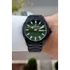 Kadranı Yeşil Kordonu Siyah Renk 43 Mm İç Göstergeleri Aktif Erkek Kol Saati