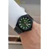Kadranı Yeşil Kordonu Siyah Renk 43 Mm İç Göstergeleri Aktif Erkek Kol Saati