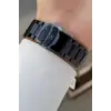 Kadranı Yeşil Kordonu Siyah Renk 43 Mm İç Göstergeleri Aktif Erkek Kol Saati