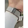 Kadranı Siyah Kordonu Gümüş Renk 43 Mm İç Göstergeleri Aktif Erkek Kol Saati