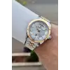 Gold Gümüş Renk 42 Mm İç Göstergeleri Aktif Erkek Kol Saati