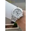 Gümüş Renk 42 Mm İç Göstergeleri Aktif Erkek Kol Saati