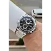Kadranı Siyah Kordonu Gümüş Renk 42 Mm İç Göstergeleri Aktif Erkek Kol Saati