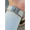 Kadranı Lacivert Kordonu Gümüş Renk 42 Mm İç Göstergeleri Aktif Erkek Kol Saati