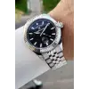 Kadranı Siyah Kordonu Gümüş Renk 42 Mm İç Göstergeleri Aktif Erkek Kol Saati
