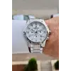 Gümüş Renk 44 Mm Göstergeleri Aktif Erkek Kol Saati
