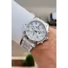 Gümüş Renk 44 Mm Göstergeleri Aktif Erkek Kol Saati